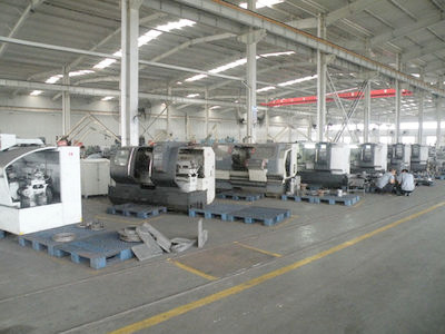 CNC lathe production line